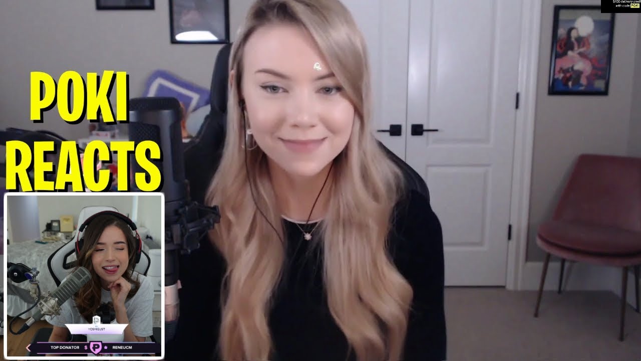 Pokimane Reacts to Random twitch clips #10