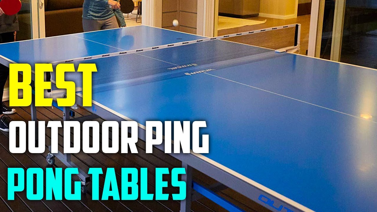 Best Outdoor Ping Pong Tables Reviews [TOP 5 PICKS]