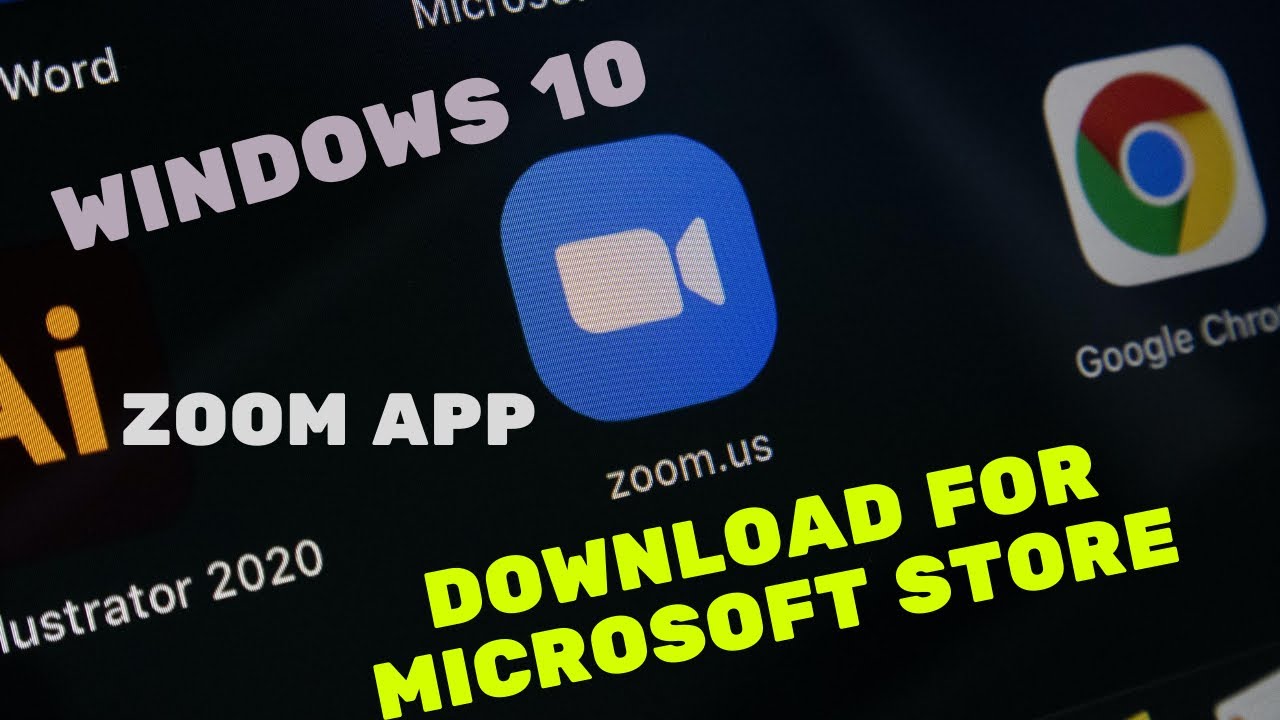 zoom app download for laptop windows 10