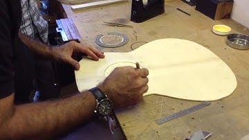 Guitar making course, making the rosette, Part 2
