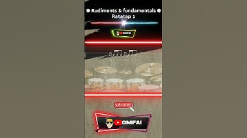 Ratatap 1 - Drum Rudiment Lesson #shorts #rudimentlesson