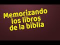 Memorizando los libros de la Biblia