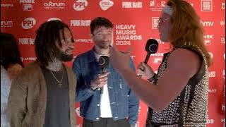 Stevis (House Of Protection) & Jordan Fish Interview | Heavy Music Awards 2024
