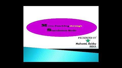 Micro-Teaching through Simulation Mode