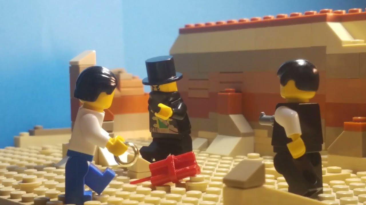 The Portal (Remake): Western Scene (A K2 Films Original Story) | LEGO Stop Motion