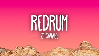 21 Savage - Redrum Resimi