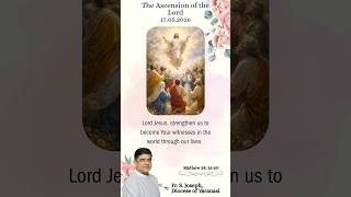Three Points from Daily Gospel, The Ascension of the Lord #easter #gospel #truthmatters