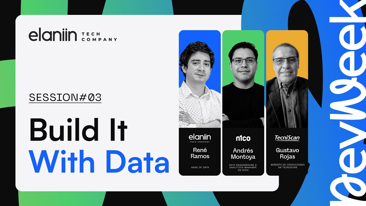 Build It With Data | Análisis sobre los datos con Andrés Montoya (n1co) y Gustavo Rojas (TecniScan)