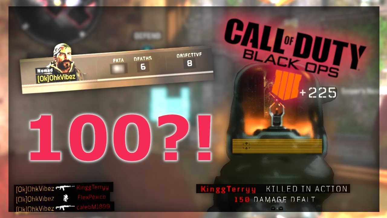 DID I REALLY DO THAT?! Dropping 100 kills on The Best Black Ops 4 Map