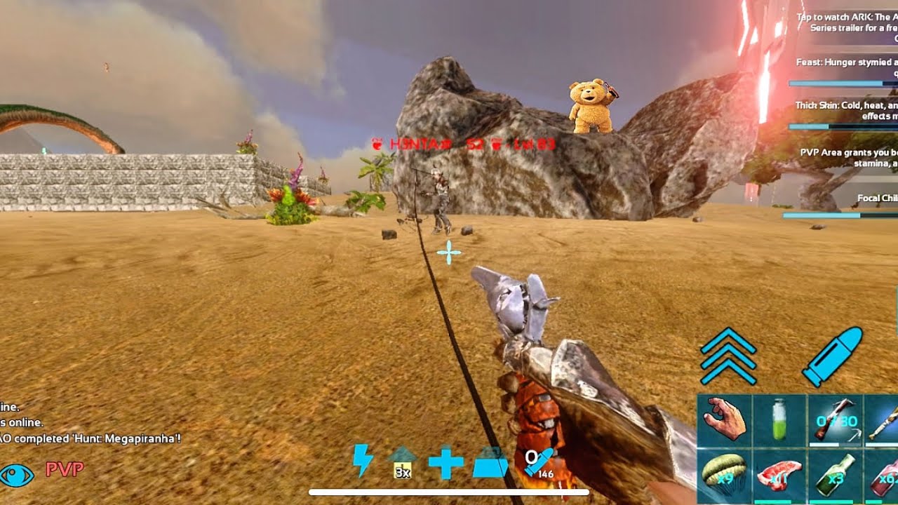 raid event mini stone base ARK mobile