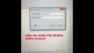 ODIS Online Account Geko User Login VW / Audi / Skoda Online Programming
