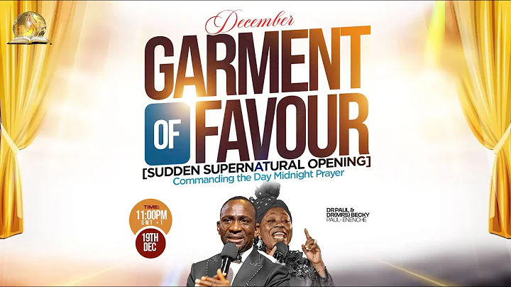 COMMANDING THE DAY MIDNIGHT PRAYER REBROADCAST || DECEMBER 2025 GARMENT OF FAVOUR || 20-12-2025