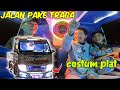 SEHARIAN BARENG TRAGA DITDIM, COSTUM PLAT DAN GANTI VELK UNTUK HARIAN, JALAN TES LAMPU MALAM