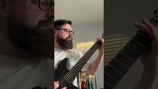 Alex Wade LTD Signature: Low Gain setting on my Spark 40. B standard: humbucker/coil split #7string