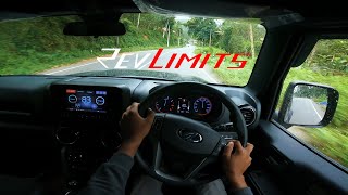 2021 MAHINDRA THAR BS6 | LX 4-STR HARDTOP | (2.0L 4x4AT 150BHP) | POV Test Drive #3 | RevLimits |