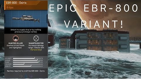 EPIC EBR-800 OSIRIS! Call Of Duty: Infinite Warfare #7