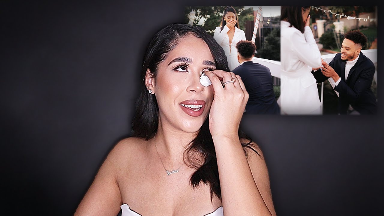 HER REACTION TO THE PROPOSAL...