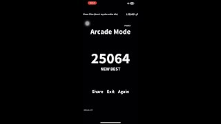 Piano Tiles Arcade Mode (Faster) High Score 25,064 points (FULL VIDEO) screenshot 1