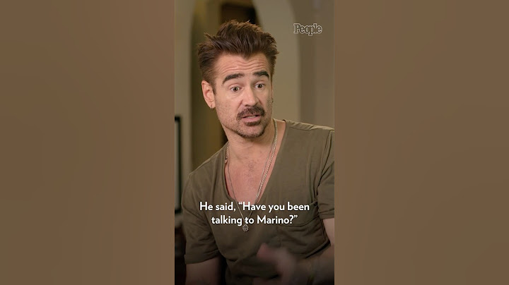 Colin Farrell Reflects on Seeing 'The Penguin' Makeup for the First Time