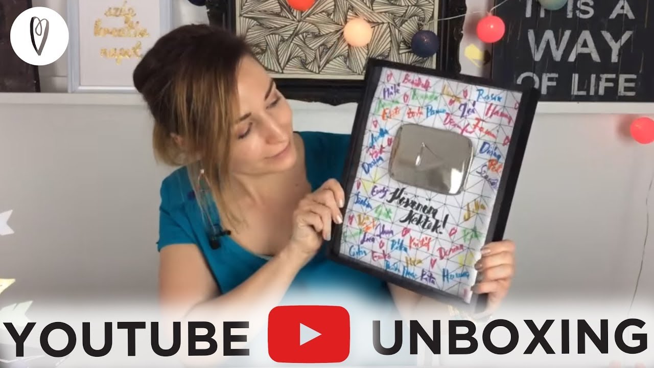 othon hotel YouTube Silver Play Button UNBOXING 🎬 EZÜST GOMB ▶️❤️