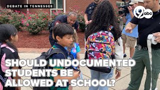 Tennessee bill to limit school access for undocumented students sparks heated debate