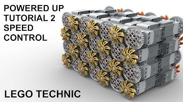 Lego Technic Powered Up Tutorial2 - Speed Control
