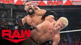 FULL MATCH – Cody Rhodes \& Jey Uso vs. Finn Bálor \& Damian Priest: Raw highlights, Oct. 16, 2023