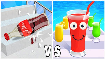 Juice Run vs Fragile Roll 3D - All Level Gameplay New Update (Max Level, Math Games) 