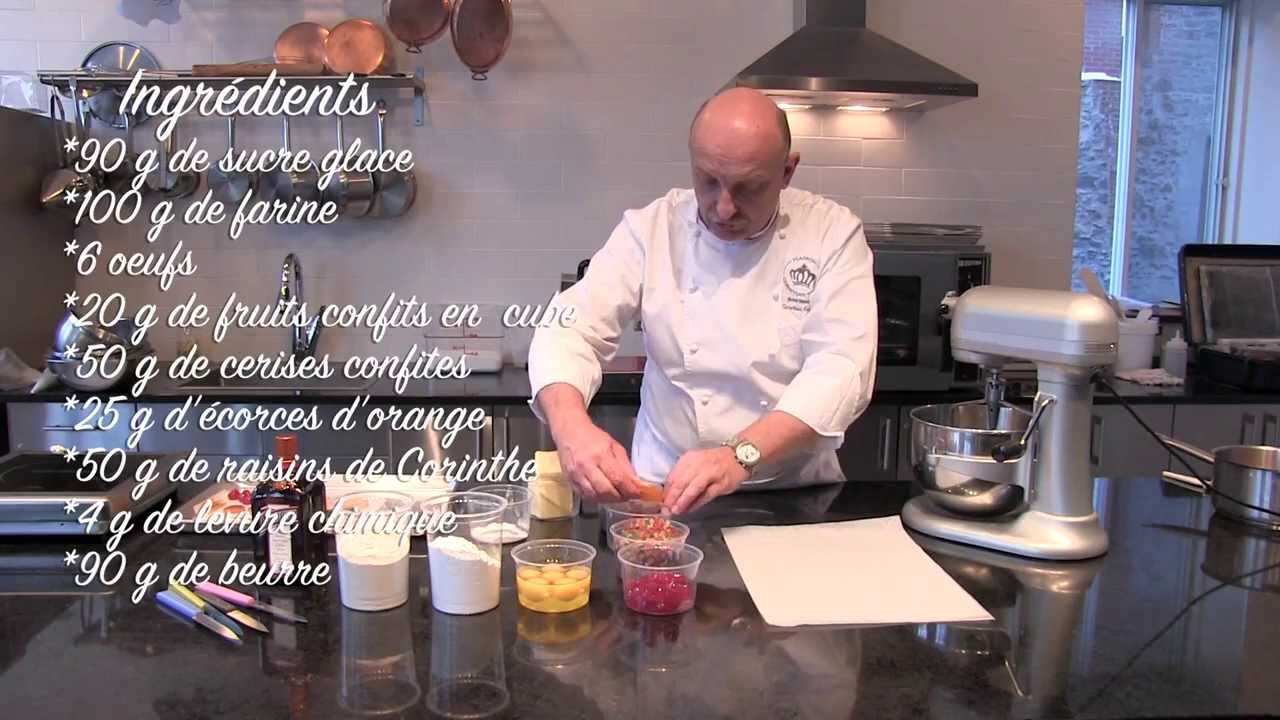 [Recette] Cake aux fruits confits par Christian Faure