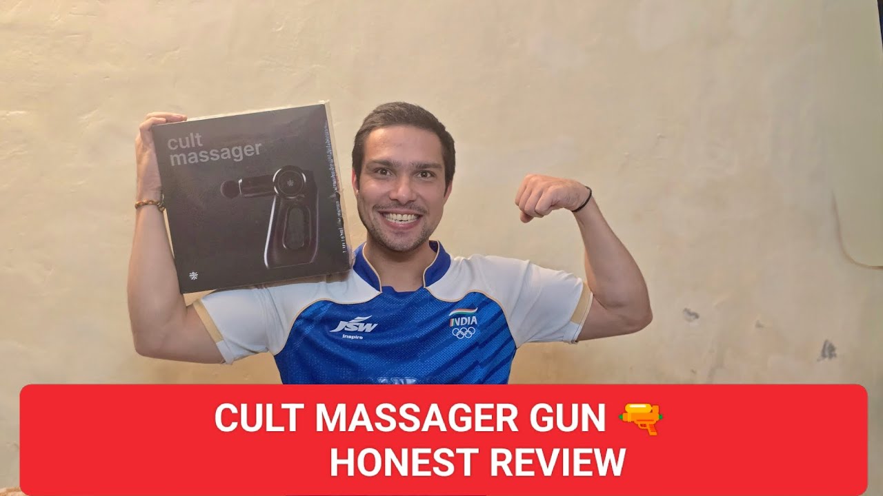 Cult Massager Gun Honest Review 🔥 | Best Massage Gun for Athletes & Gym Recovery? 💪 | Real Test!