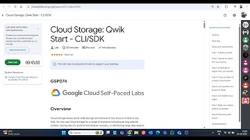 Cloudopslag: Qwik Start - CLI/SDK || Laboplossing || Google Cloud Arcade 2025