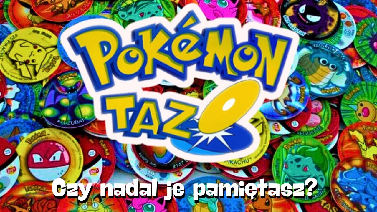 Powrót do czasów dzieciństwa. Tazosy Pokemon!