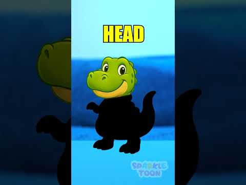 🦖 Let’s Help the Dinosaur Find His Body Parts! 🧩 #KidsLearning #Lesson