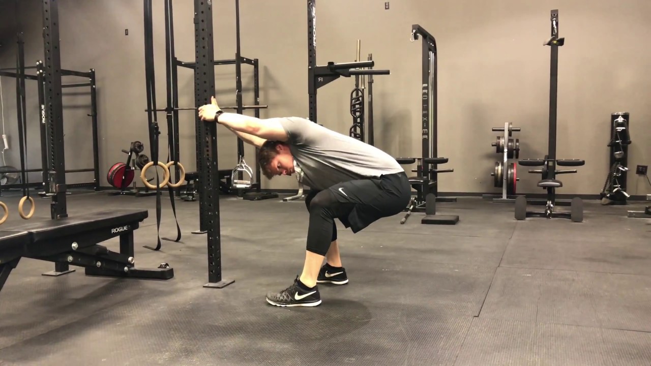 Lat Stretch with Rotation - YouTube