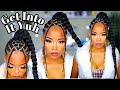 Braided Ponytail With Braiding Hair For Beginners Feat BTL Products