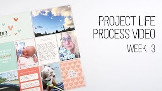 Project Life Process // Week 3 // How to alter the colour of your puffy stickers
