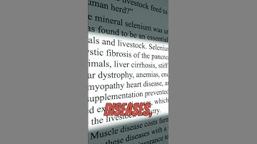 The Dangers of Selenium Deficiency