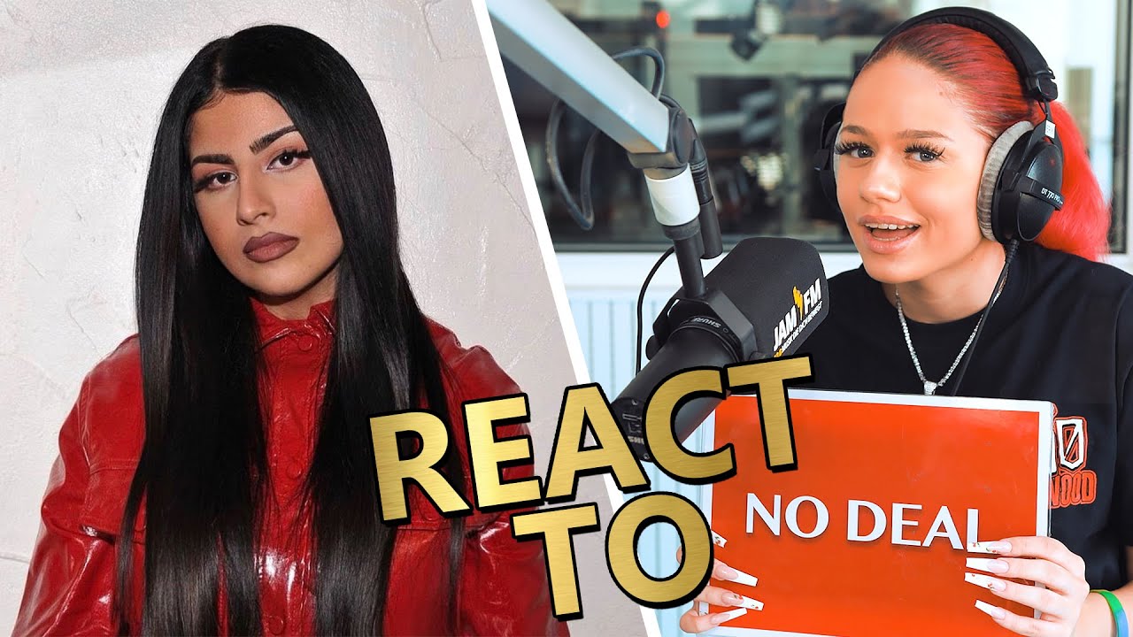 Badmómzjay REACT TO Lune ⚡ JAM FM