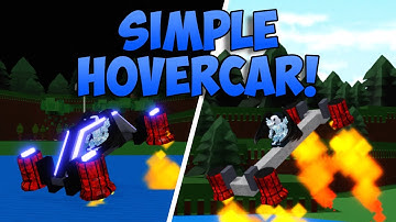 Working SIMPLE HOVERCAR Tutorial!! - Build A Boat For Treasure ROBLOX