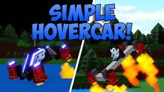 Working SIMPLE HOVERCAR Tutorial!! - Build A Boat For Treasure ROBLOX