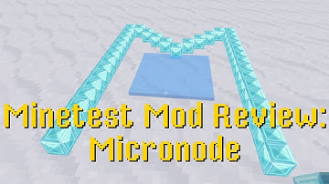 Minetest Mod Review: Micronode