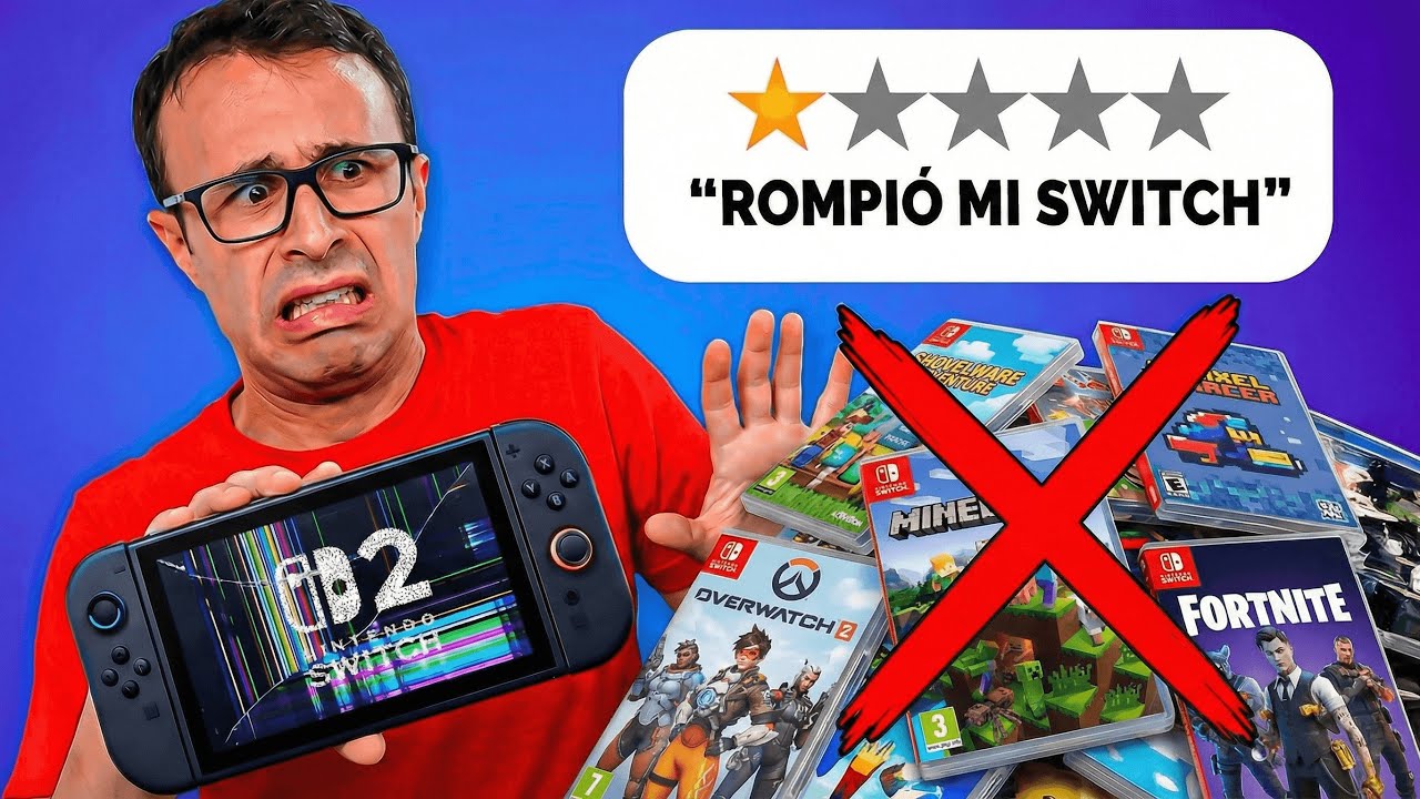 Compré Juegos de 1 Estrella en Nintendo Switch