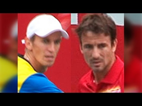 楽天 OPEN 2012 １回戦  ヤルコ・ニエミネン VS トミー・ロブレド