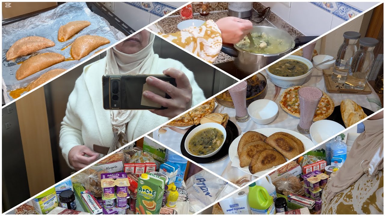 روتيني الرمضاني تقدية نهاية الشهر عييتا اوتهديت آو مالقيت غي... فطور من اقتراح بنياتي