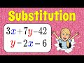 5 Master Solving Systems of Equations with 5 Simple Substitution Steps 🔍