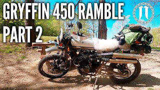 Charlie's Gryffin 450 ramble in Kentucky Part 2!