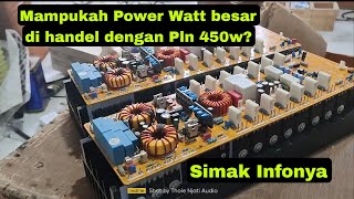 INFO ABOUT POWER SUITABLE FOR 450W ELECTRICITY