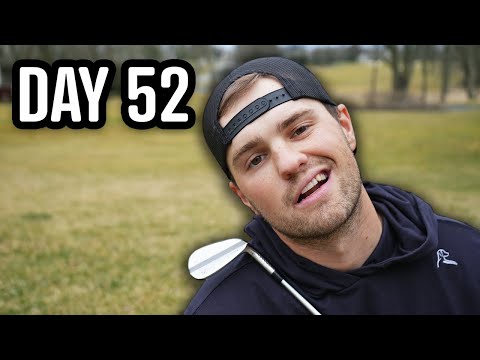 Playing Golf EVERY DAY Until I Break Par - Day 52