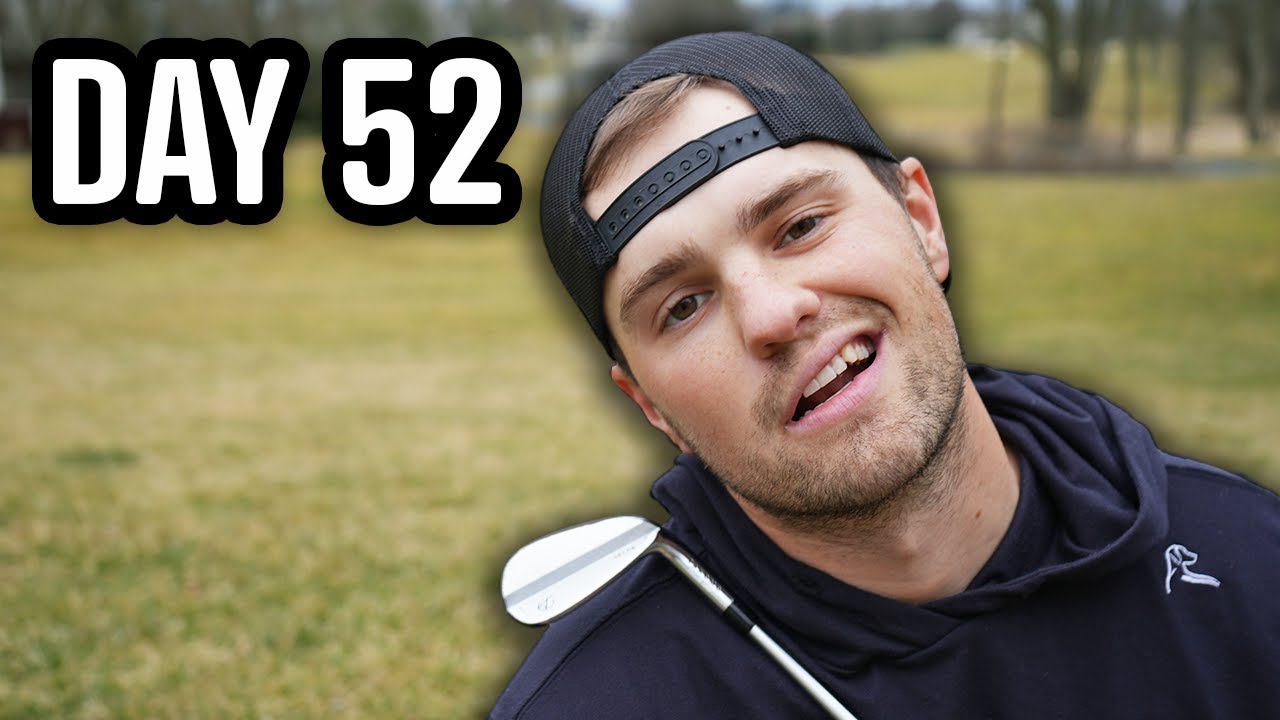 Playing Golf EVERY DAY Until I Break Par Day 52 YouTube