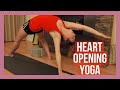 45 min Heart Opening Yoga - Yoga for Chest, Shoulder & Upper Back Flexibility